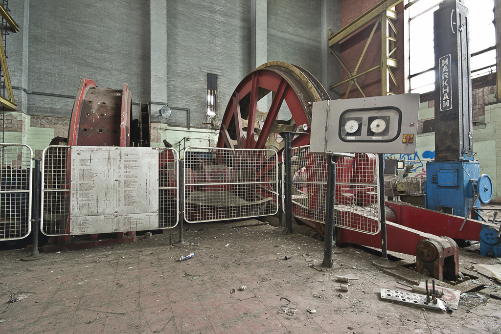 One of the winches.