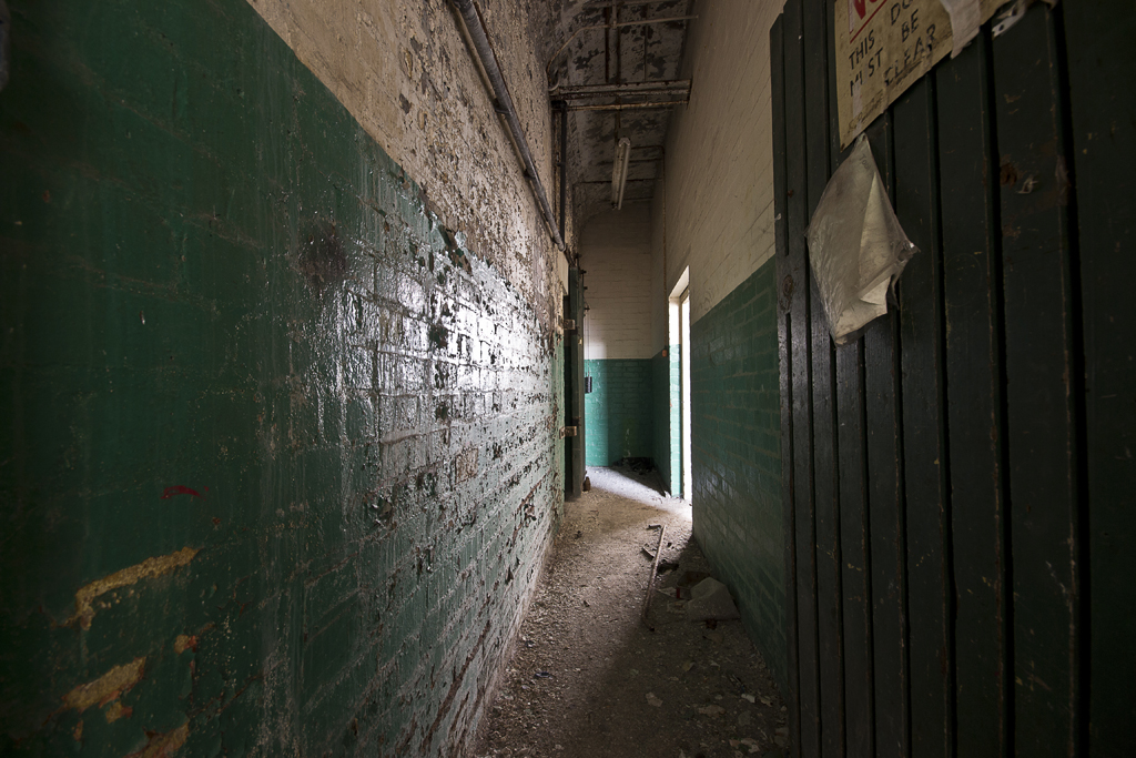 An adjoining corridor.