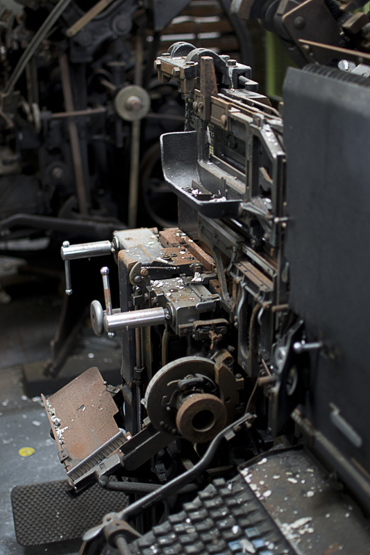 More printing press.