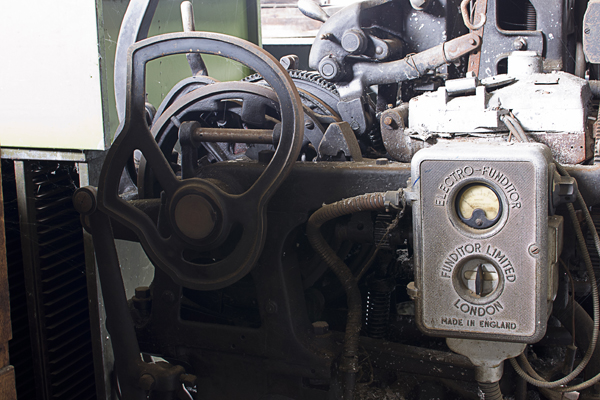 Power supply and oddly shaped cam.