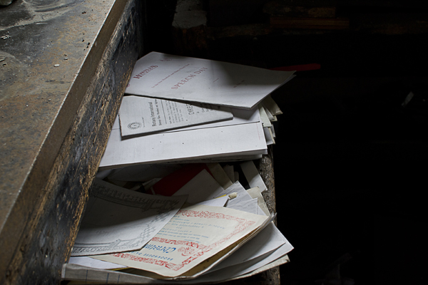 More in a drawer.