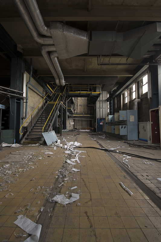 This power station was filled with many photogenic spaces.